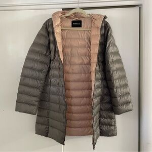 Max&Co by Max Mara Down Filled Hooded Quilted Coat
